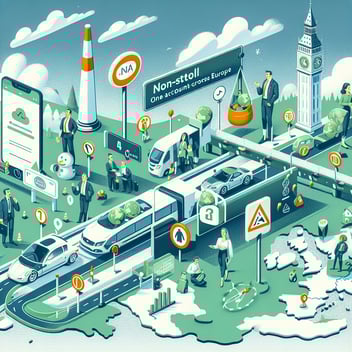 Péage sans arrêt : un seul compte pour circuler dans toute l’Europe