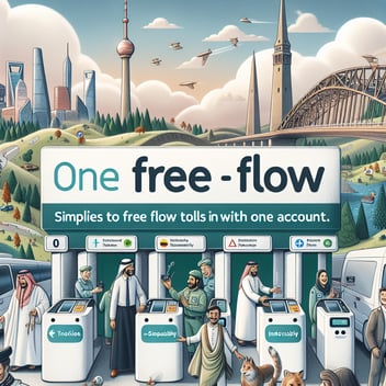 OneFreeFlow : Simplifiez vos péages free flow en un seul compte