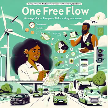 Gagnez du temps avec OneFreeFlow : gérez tous vos péages européens