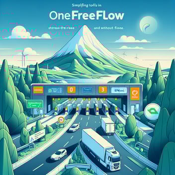 Simplifiez vos péages en Europe grâce à OneFreeFlow
