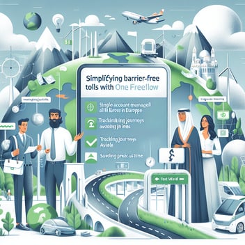 Simplifiez vos péages sans barrière grâce à OneFreeFlow