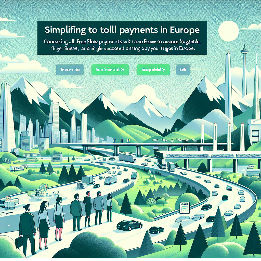 Regroupez tous vos paiements free flow en un seul compte pour éviter oublis, amendes et tracas lors de vos trajets en Europe.