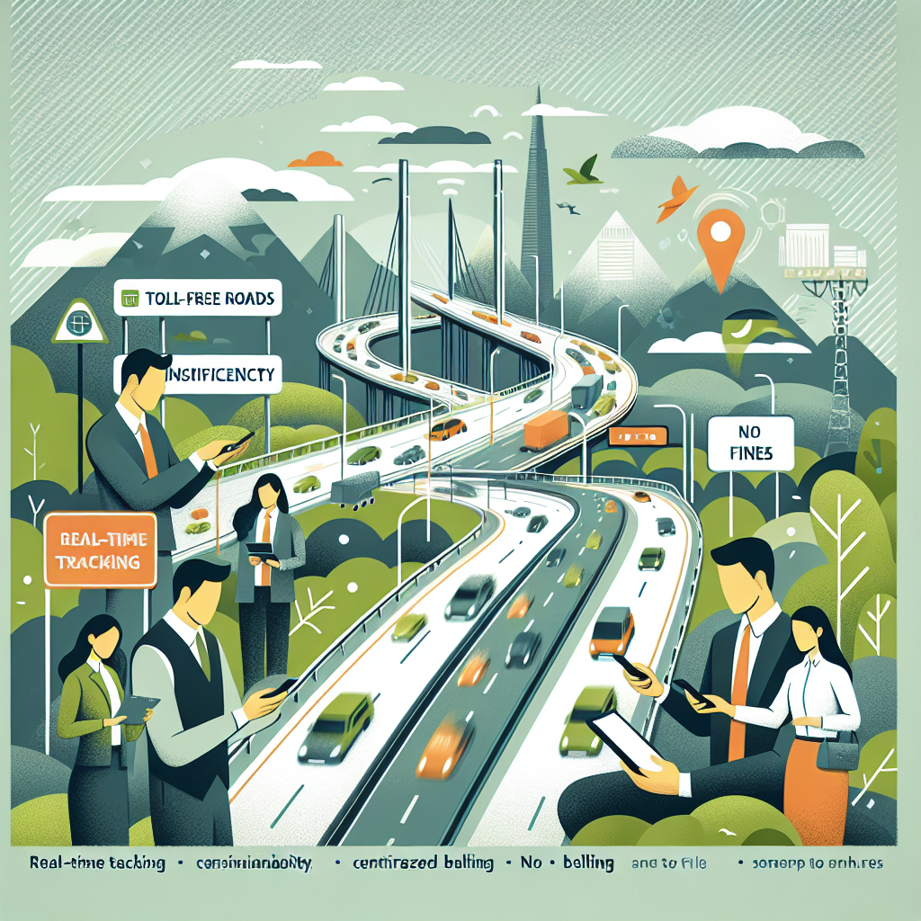 Gérez tous vos paiements de péages free-flow via une seule interface sécurisée. Suivi en temps réel, factures centralisées et zéro amende.